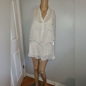 Calvin Klein Two Pieces Top White